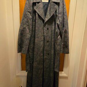 London Fog Floral Trench Coat (L)
